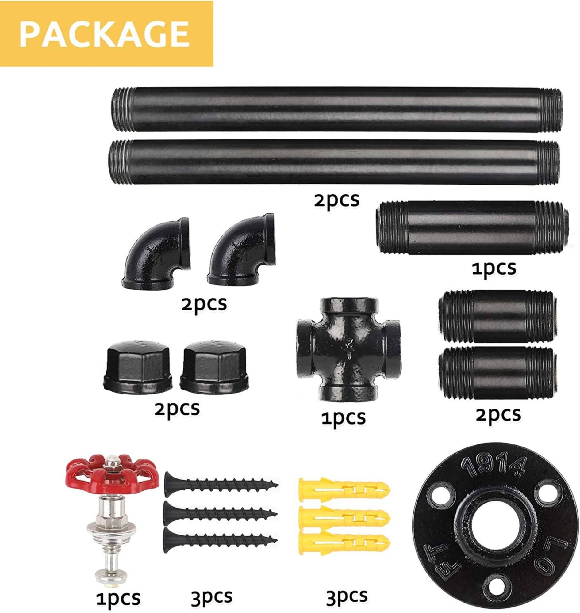 Black Iron Rustic Wall-Mounted Paper Towel Holder Stand